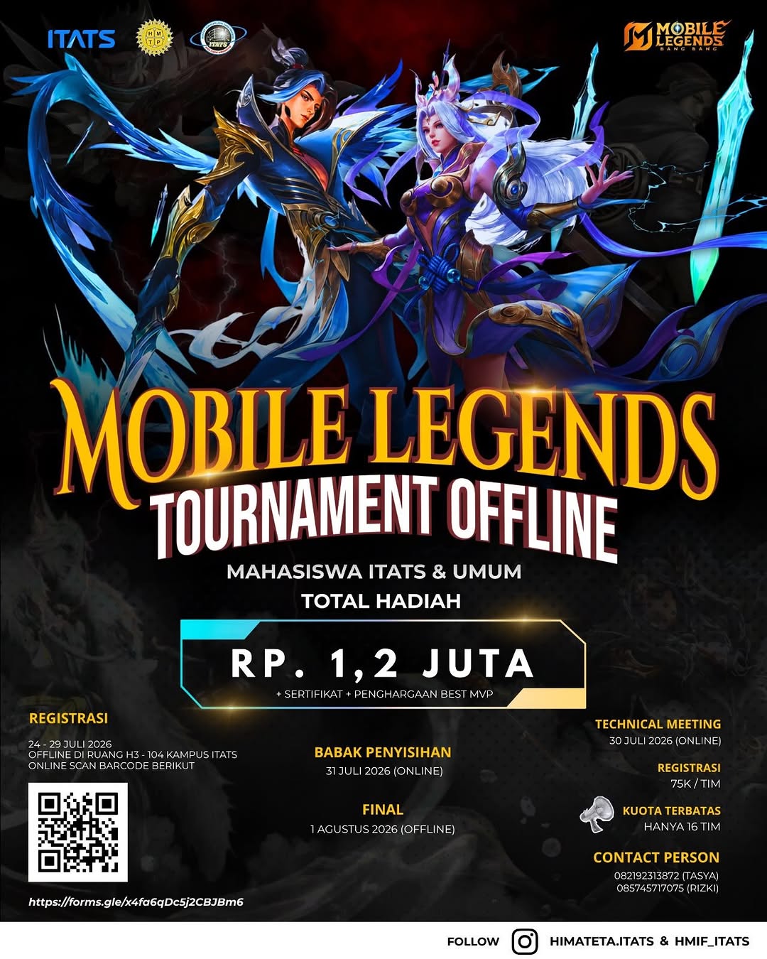 Mobile Legends Competition X HIMATETA ITATS 2026
